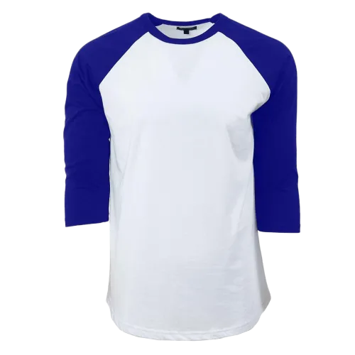 blue cotton t-shirt
