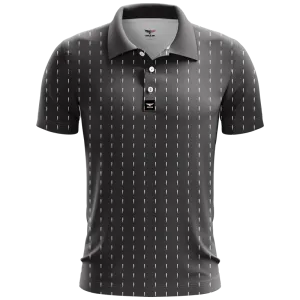 Jersey Cotton Striped Polo Shirt